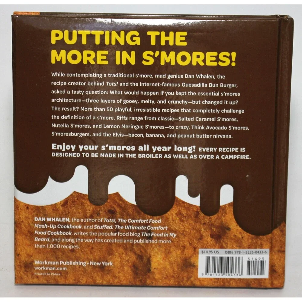 S'MORES! by Dan Whalen - HC w/padded cover - New Riffs on Campfire Classics NEW!